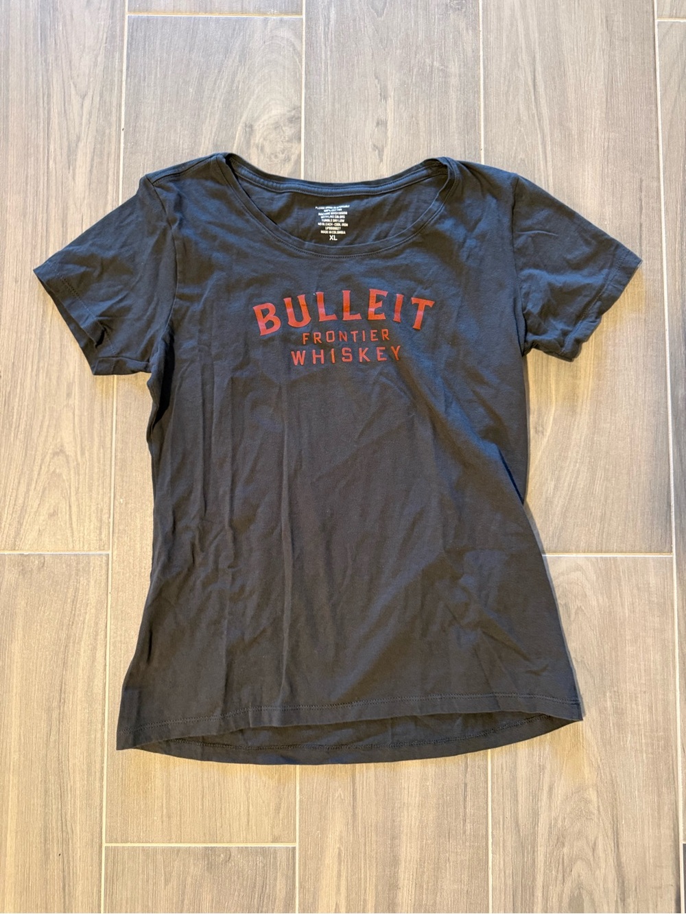 Bulleit Frontier Whiskey Women's Short Sleeve Logo Tee Kentucky
